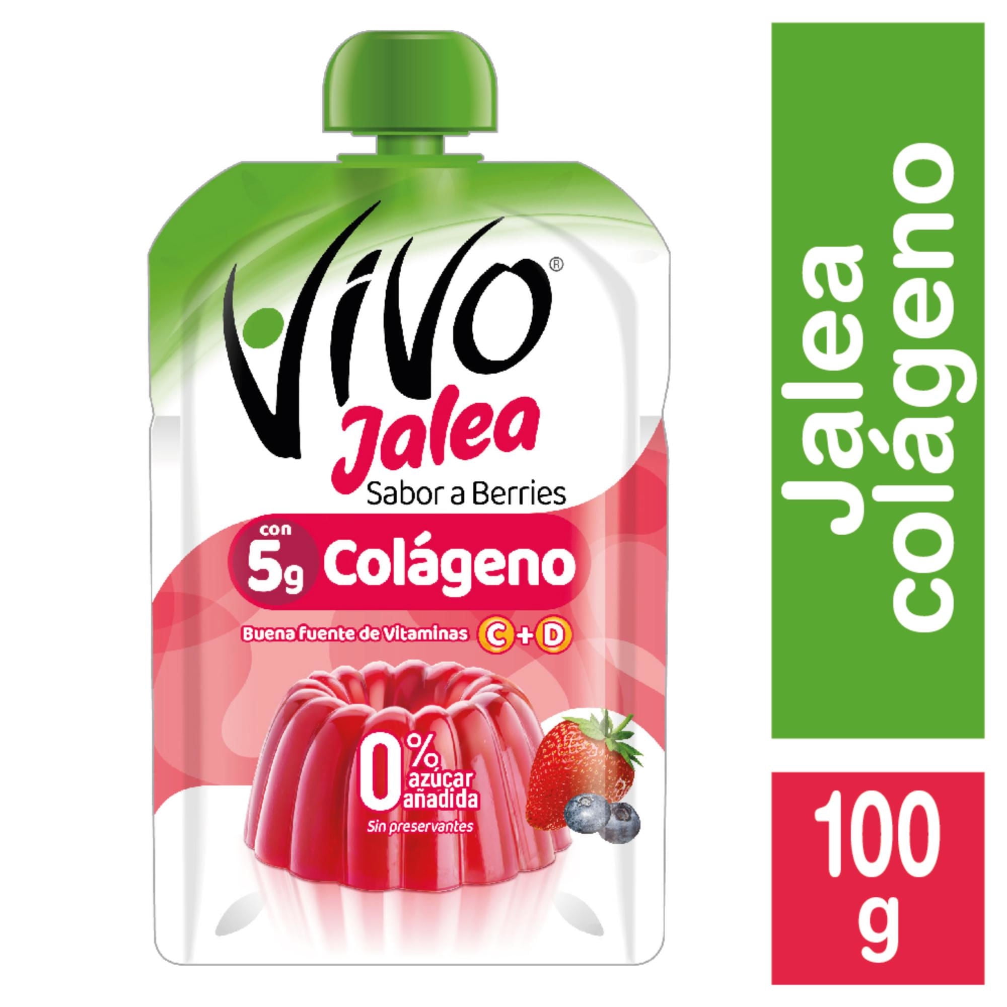 Jalea Colágeno Berries 100 g Vivo