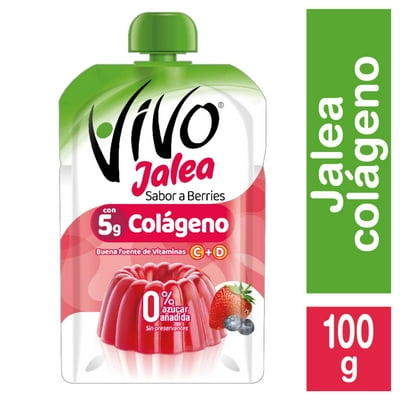 Jalea Colágeno Berries 100 G Vivo