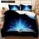 thumbnail image 1 of x1917 Bed SheetsBook Duvet Cover Set Sheet Music Beating Notes Music Twin Polyester Bedding Set Pillowcase Kids Boys Girl Size 3-Piece Bedding Set (1 Duvet Cover + 2 Pillow Shams) nj1917, 1 of 5