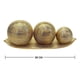 thumbnail image 3 of Adorno Decorativo Esferas Plato Elegante 36cm dorado, 3 of 4