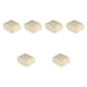 thumbnail image 4 of 6x reloj de almohada pulseras para hombres para mujeres almacenamiento compacto de joyería de joyería de organizador pequeño para espectáculos minoris Beige, 4 of 5