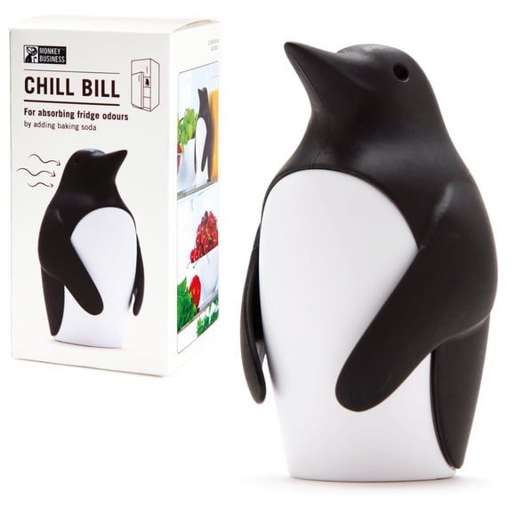 Desodorizador para nevera Monkey Business Chill Bill con recipiente para bicarbonato
