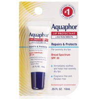 Bálsamo Labial Aquaphor Lip Repair, Spf 30, Tubo De 10 Ml