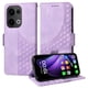 thumbnail image 1 of Carcasa FOXDOCK OPPO Reno 14F 5G de cuero PU, diseño acolchado clásico, protección contra caídas y rayones, 1 of 5
