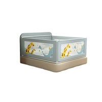 Babyluna - Baranda Ajustable Seguridad Bebe Abatible Ajustable 1.5M Jirafa