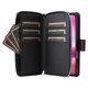 thumbnail image 3 of Funda Cartera con Cremallera y Correa para Samsung Galaxy S25 Plus Soporte y Tarjetero Negro, 3 of 6