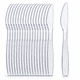 thumbnail image 2 of Cuchillo Desechable Transparente Resistente 50 Unidades, 2 of 2