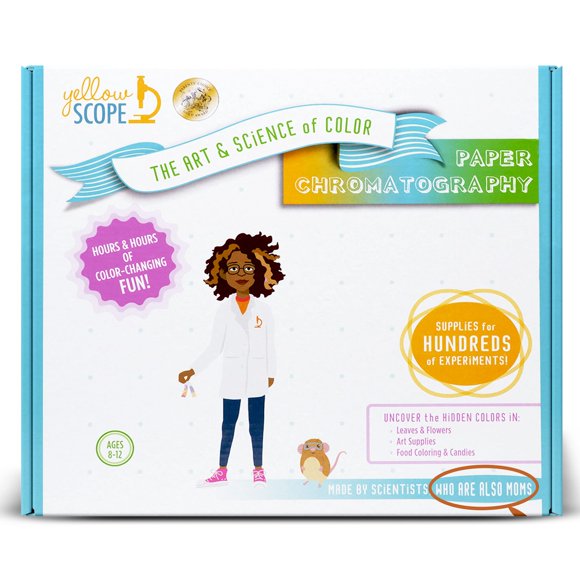 Kit de Ciencia YELLOW SCOPE Cromatografía en Papel (edades 8‑12)