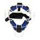 thumbnail image 4 of Catcher De Béisbol Softbol Softbol Ceballas Ancho Vision Head Protector Azul, 4 of 5