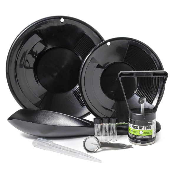 Kit de barrido de oro ASR Outdoor Gold Rush con accesorios, 10 unidades