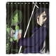 thumbnail image 1 of Cortina de ducha Accel World Error Girl, juego de cortinas de baño con ganchos, tamaño 60 x 72 pulgadas, 1 of 3