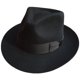 thumbnail image 2 of Sombrero Fedora Hanshow de Lana Negra 57 cm, 2 of 9