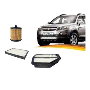 Repuestos Del Sol - Kit Filtro Para Chevolet Captiva 2 4 2011 2017 Aire Polen Aceite