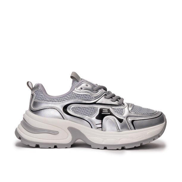 Zapatilla Deportiva Mujer Gris Reid Chinitown