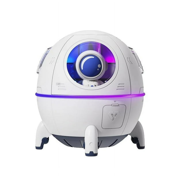 Space Capsule Air Humidifier USB Ultrasonic Cool Mist Aromatherapy Water Diffuser with Led Light Astronaut Humidificador