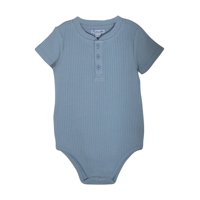 Pumucki - Body Acanalado Celeste Talla 18-24 Meses