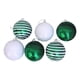 thumbnail image 2 of Adornos De Bolas De Navidad, Decoración Navideña De Espuma Con Lentejuelas Para Ventana Interior De 6cm, 6 Uds., 2 of 3