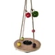 thumbnail image 3 of Parrot Swing Stand Toy Supplies Jaula Plato De Comida Para Budgie Bola Trenzada, 3 of 5