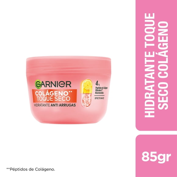 Crema Facial Toque Seco Colágeno, 85 g
