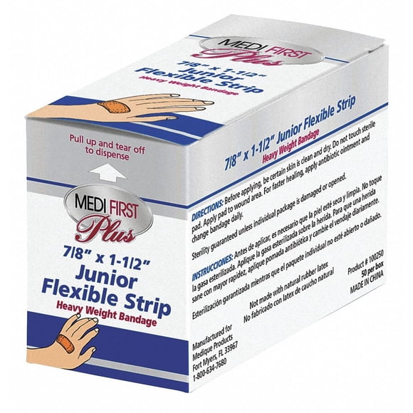 Tiritas Medi-First Junior 2x4 cm Peso Pesado 50 unidades