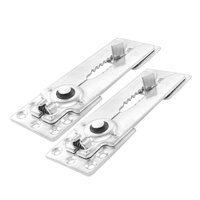 Bothyi - 2X Bloqueo Seccional Fácil De Instalar Conectores De Sofá Universales Autoblocantes 15,5 Cm