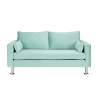 Bodevir - Sofa Sky 3C Felpa 12 Verde Agua