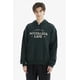 thumbnail image 1 of Polerón Hombre Hoodie Print Frontal Verde, 1 of 4