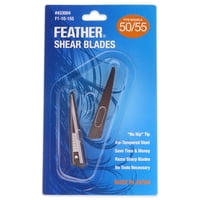 Cuchilla Feather Para Tijeras 50-55 Hombre 2 Piezas