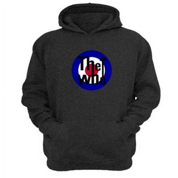 Polerón Canguro The Who Gris Oscuro Talla S Unisex