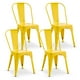 thumbnail image 1 of Pack De 4 Silla Metal Tolix Amarillo, 1 of 8