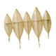 thumbnail image 2 of Perchero Pared Hojas Hierro Aureate 45x41.5x4.5cm, 2 of 3