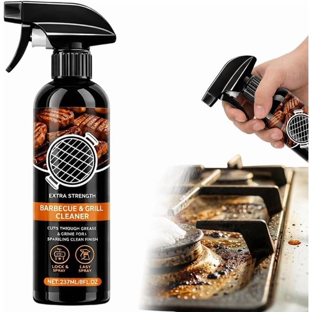 Spray desengrasante cocina resistente espuma limpiador aceite hornos encimeras estufa