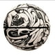 thumbnail image 2 of Balón de baloncesto de cuero  premium Street Grip Blanco  talla 7, 2 of 2