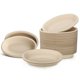 thumbnail image 1 of Tazones de Papel Aksipo 800 ml 50 unidades Beige Compostables, 1 of 7