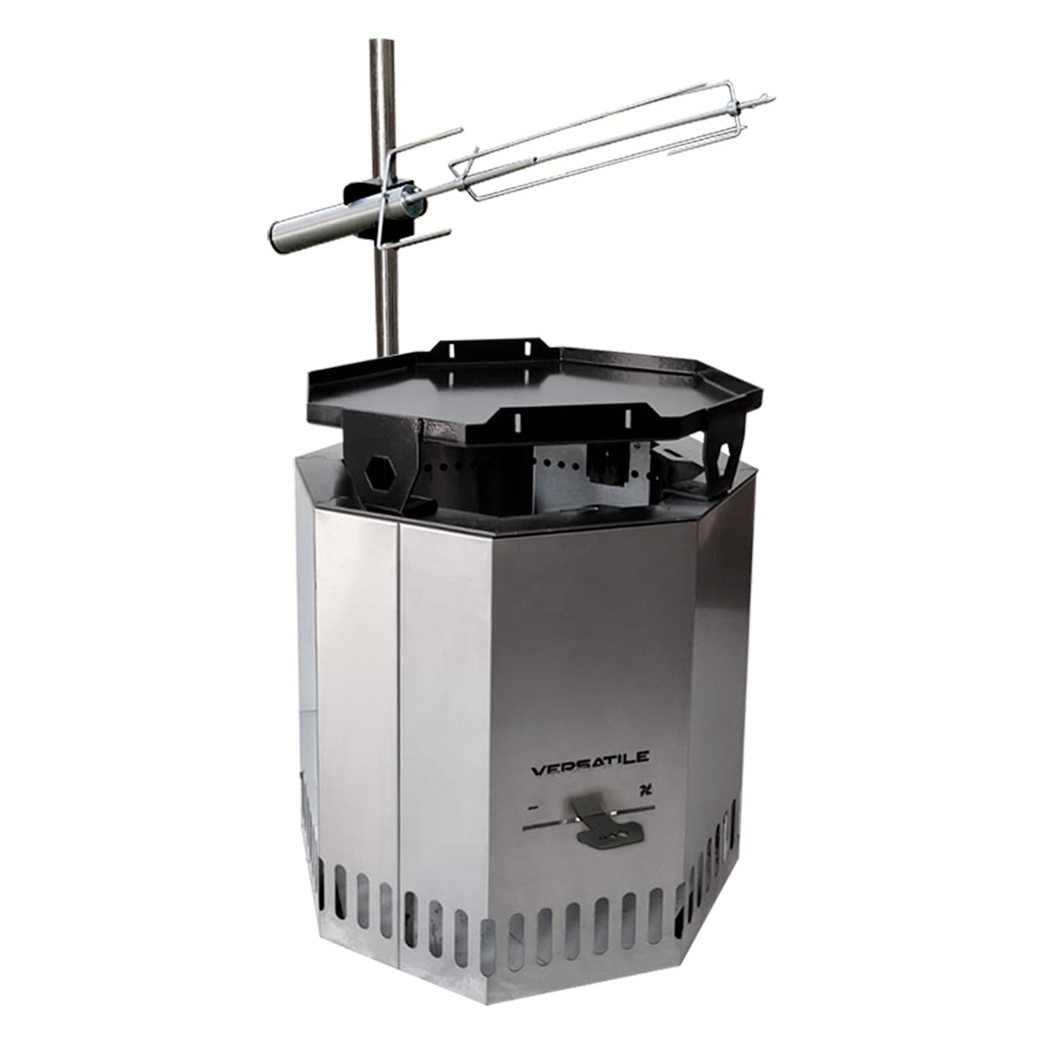 Versatile - Brasero Sin Humo Plancha Y Spiedo