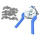 thumbnail image 2 of Alicates De Anillo De Cerdo M Tipo Clips Alicates Abrazadera Para Jaulas De Aves De Corral Jaulas De Animales Azul, 2 of 5