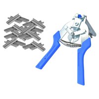 Magideal - Alicates Profesionales Para Anillos De Cerdo Alicates Para Anillos De Clavos Con Clips Alicates De Sujeción Abrazadera Para Jaulas De Animales , Azul