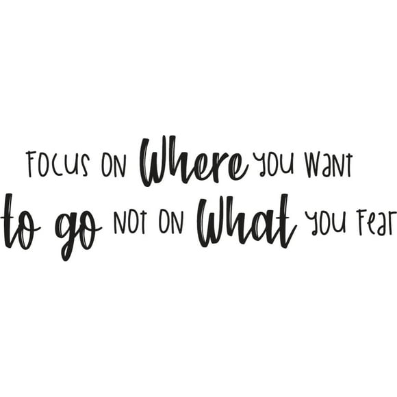 Decomural Focus On Where You Want To Go WS-41498