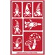 thumbnail image 1 of Plantilla reutilizable Armour Etch 13 cm × 20 cm Gnomos, 1 of 7