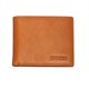thumbnail image 2 of Cartera BREED Locke de piel auténtica con doble pliegue, naranja, 2 of 4