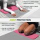 thumbnail image 4 of Rodillera y codera para yoga ProSourceFit extra gruesa, 4 of 6