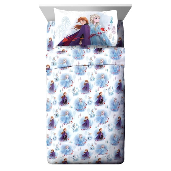 Juego De Sábanas Kids Ultrasoft Frozen Full 4 Piezas