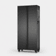 thumbnail image 2 of Armario Metálico Metanek Porta Herramientas Cajón Ruedas Negro TC-18 Black, 2 of 3