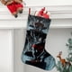 thumbnail image 2 of Miles Morales Tema: Calcetines de Navidad, fino lino blanco para colgar en escaleras y chimenea, decoración navideña para el hogar, regalo de Navidad. 45cm × 32cm, 2 of 5
