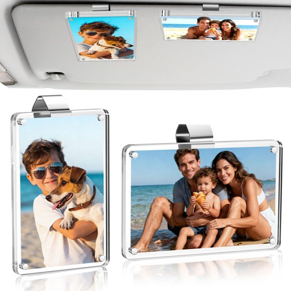 Portafotos Magnético para Auto HOIGRBOM 2 Unidades