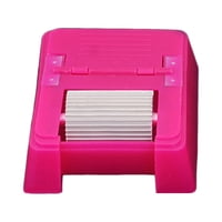 Magideal - Caja De Borde De Aceite, Caja De Pintura De Borde De Cuero, Herramienta Para Artesanía De Cuero, Rodillo De Borde De Cuero Portátil Fácil De Usar, Caj Rodillo De Grano Áspero