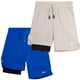 thumbnail image 1 of Pantalones cortos deportivos Reebok Boys, paquete de 2 con forro de compresión, 8, 1 of 7