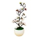 thumbnail image 1 of Arreglo En Maceta De Plantas Falsas Flores En Macetas Artificiales Para Decoraciones Caseras Blanco, 1 of 5