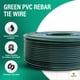 thumbnail image 2 of Alambre para amarre de varilla SIMBA STEEL calibre 16, PVC verde, rollo de 91 m, 2 of 7
