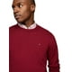 thumbnail image 2 of Jersey Tommy Hilfiger liso con cuello redondo para hombre Rouge XXL, 2 of 2